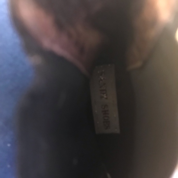 Black leather ankle boots - Picture 4 of 4